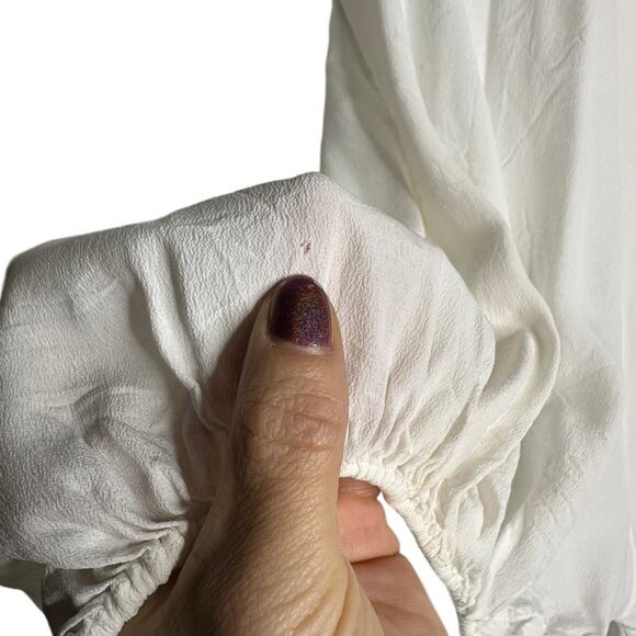 Mugler Cold Shoulder Draped Top - Picture 4 of 11